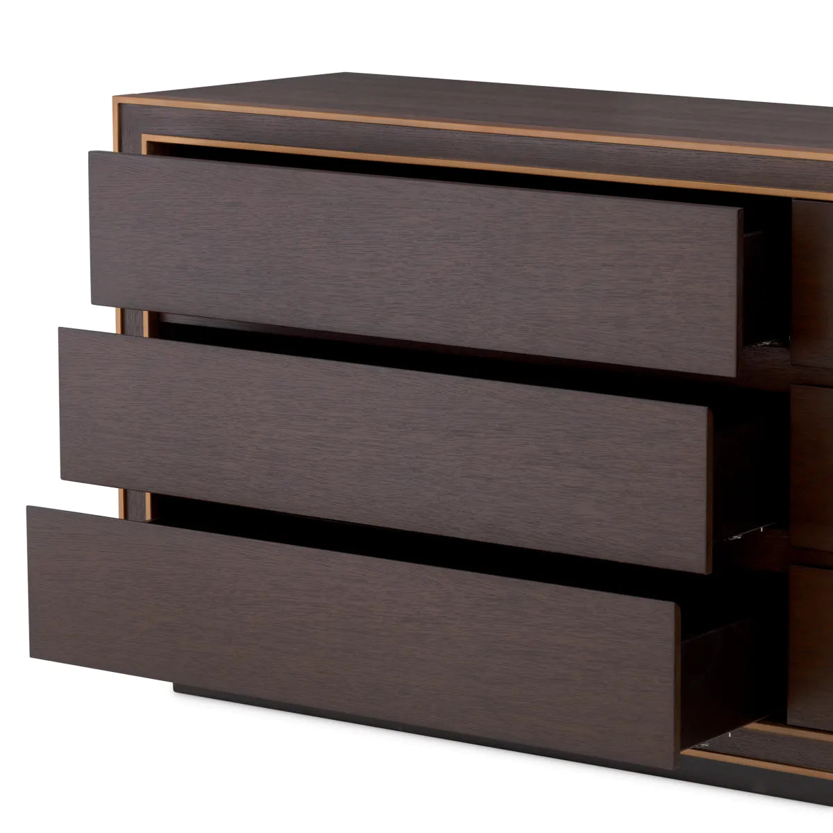 Camelot Brown Oak Chest