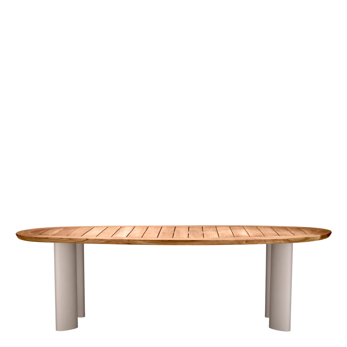 Free Form Oval Outdoor Dining Table