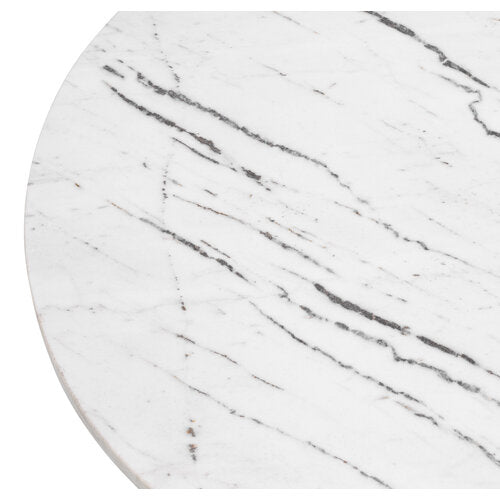 Terry White Marble Side Table