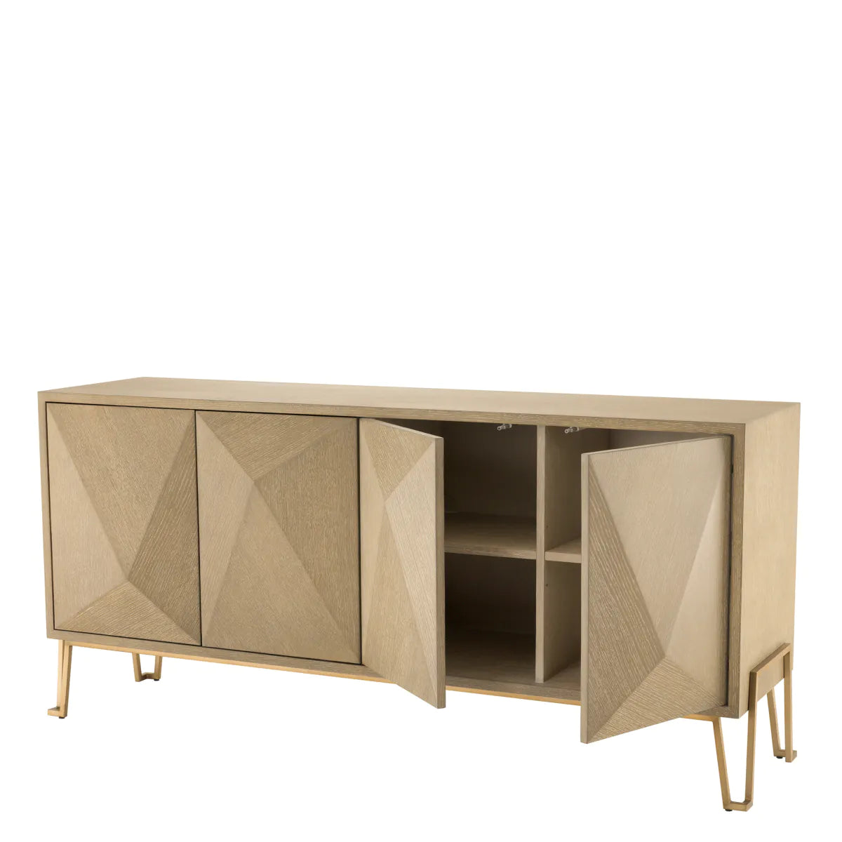 Highland Cabinet | Washed Oak