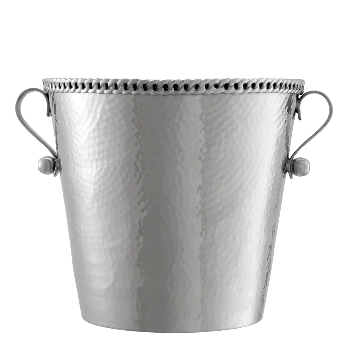 Hammered Metal Ice Bucket
