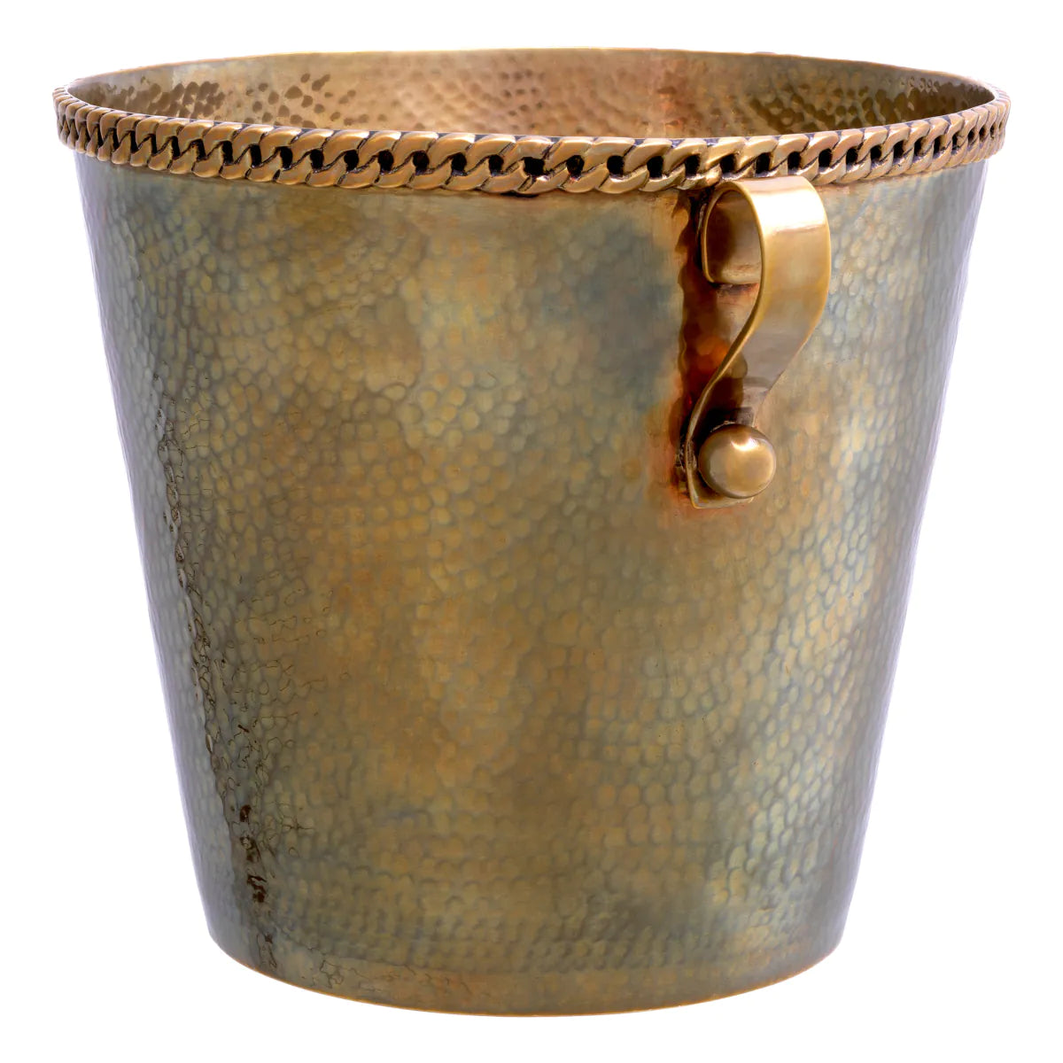 Hammered Metal Ice Bucket