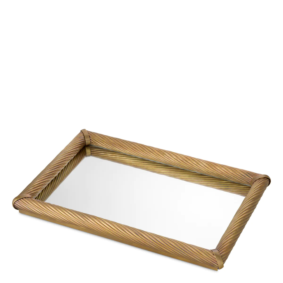 Gilded Rope Tray | Large