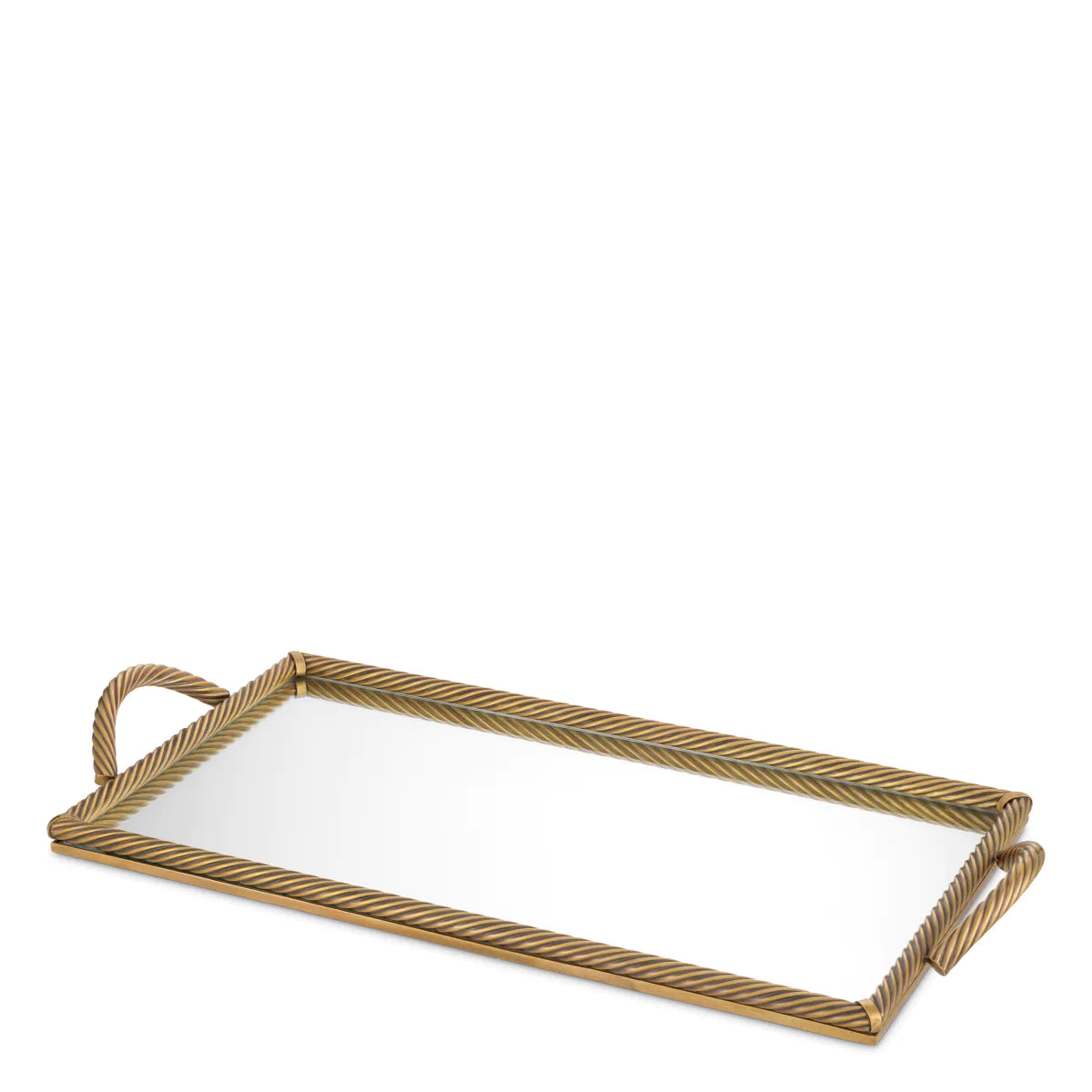 Gilded Rope Tray | Large