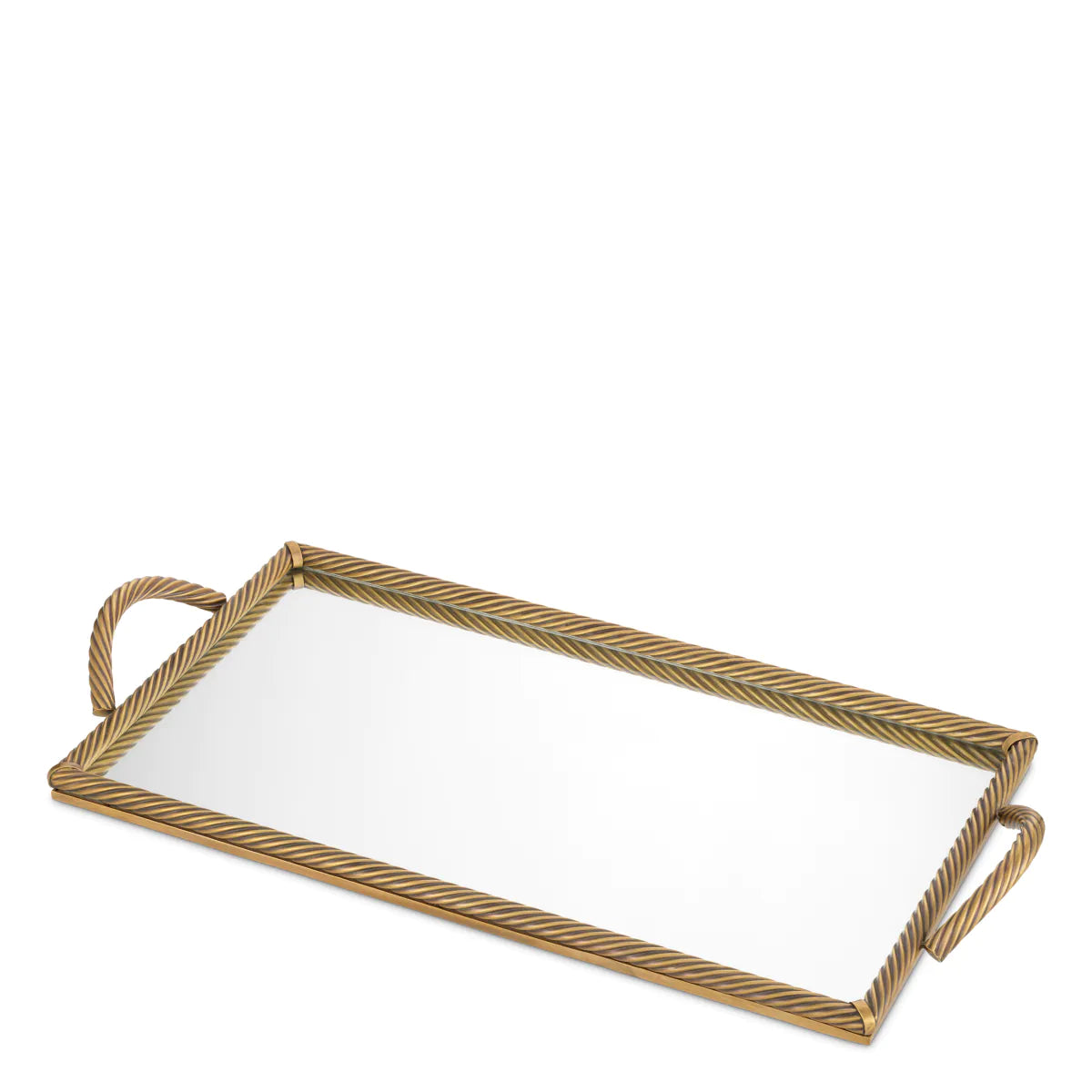 Gilded Rope Tray | Large