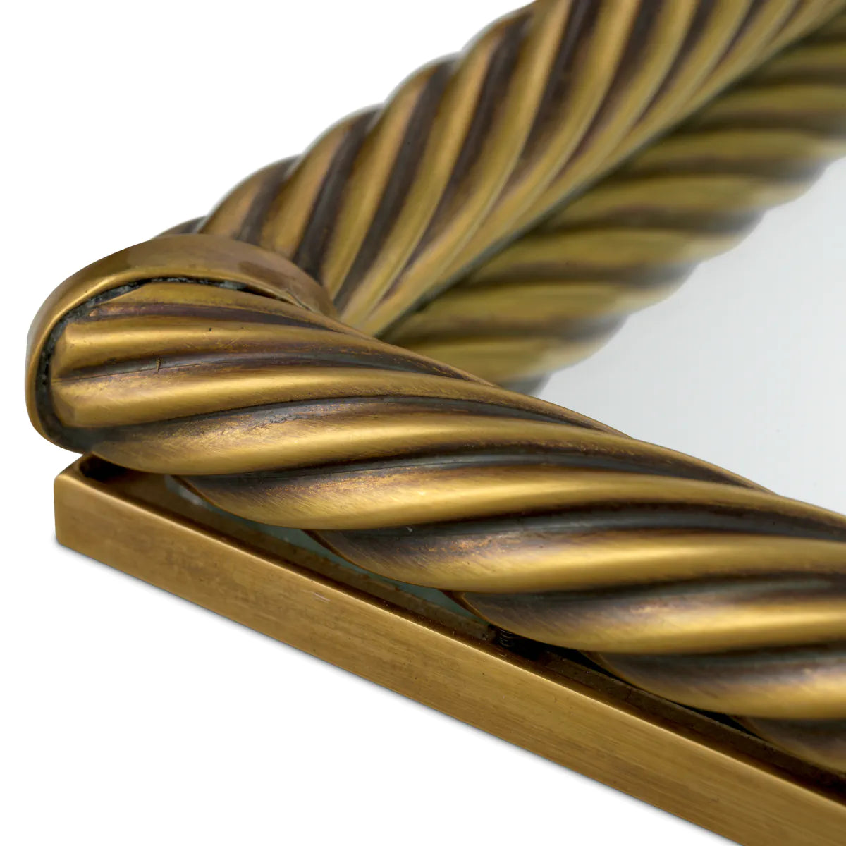 Gilded Rope Tray | Large