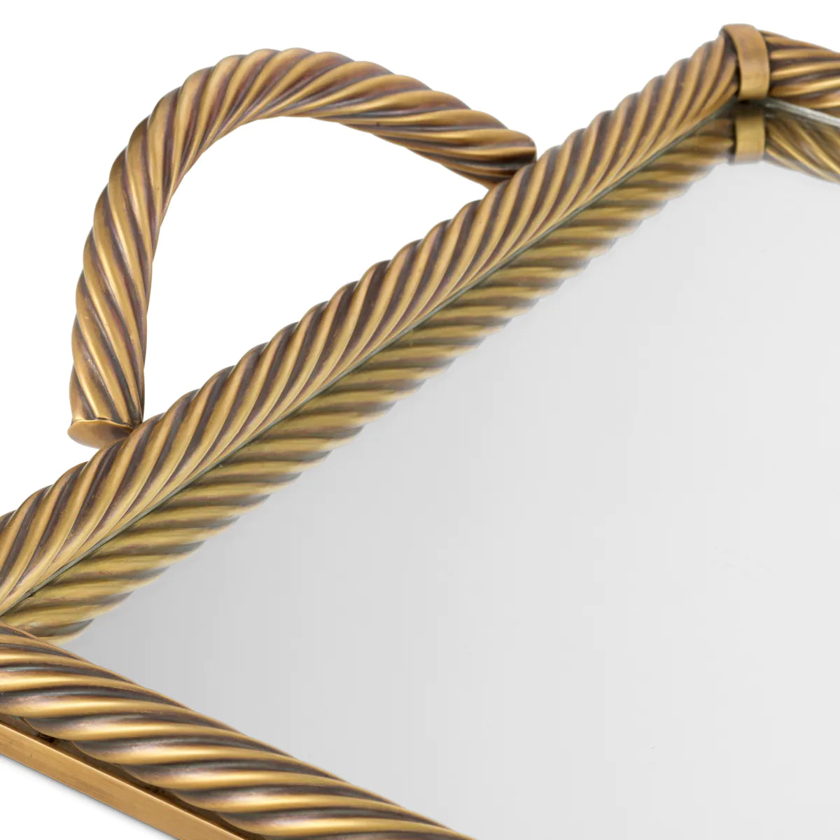 Gilded Rope Tray | Large