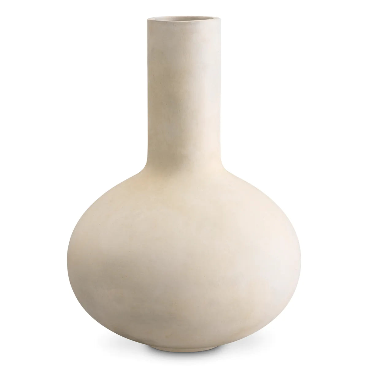 Moon Jar Vase | Oval Sand
