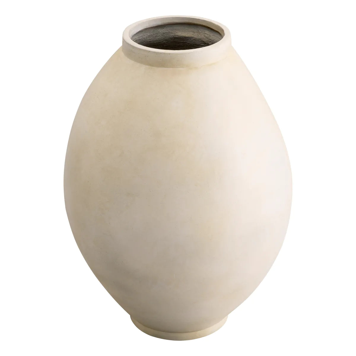 Moon Jar Vase | Oval Sand