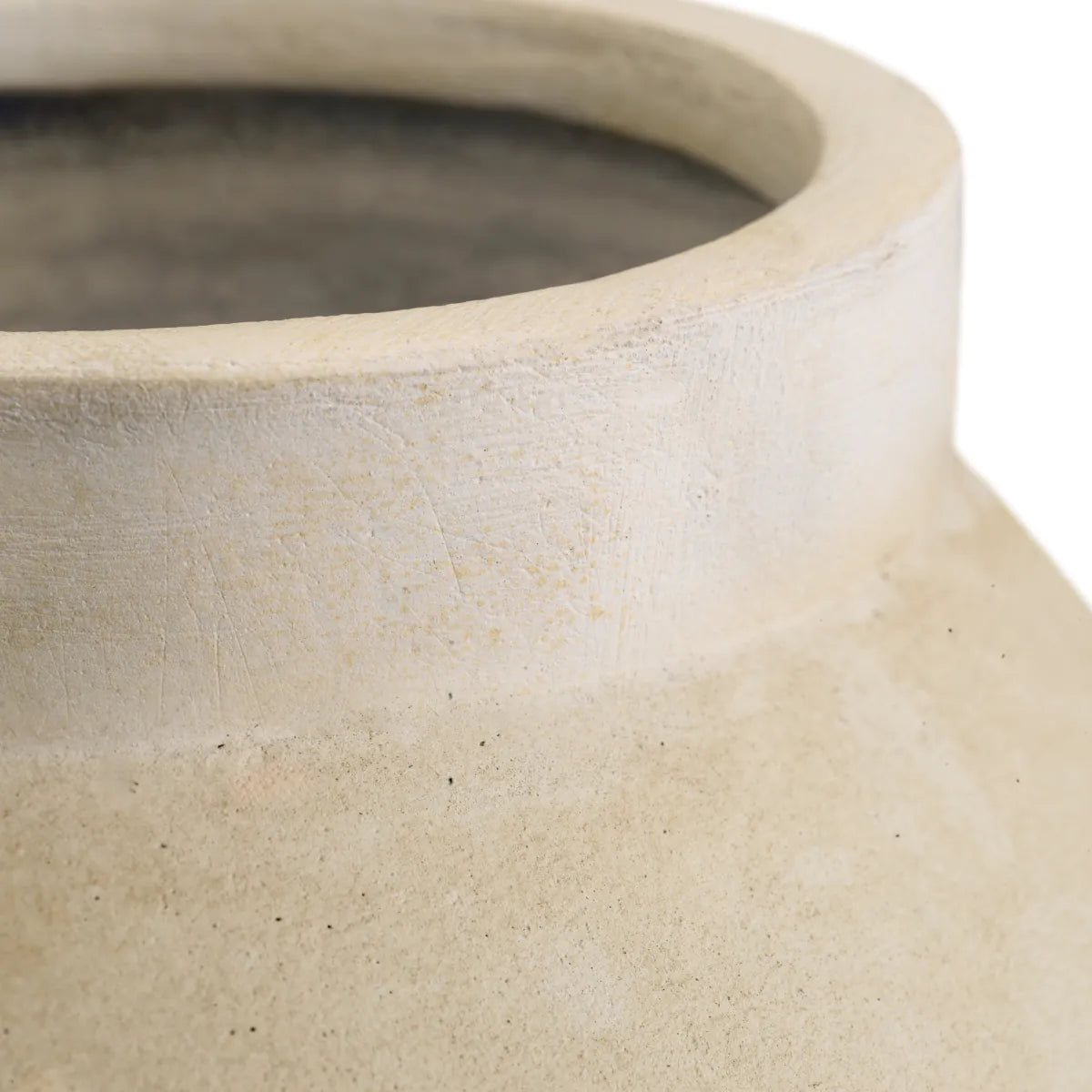 Moon Jar Vase | Oval Sand