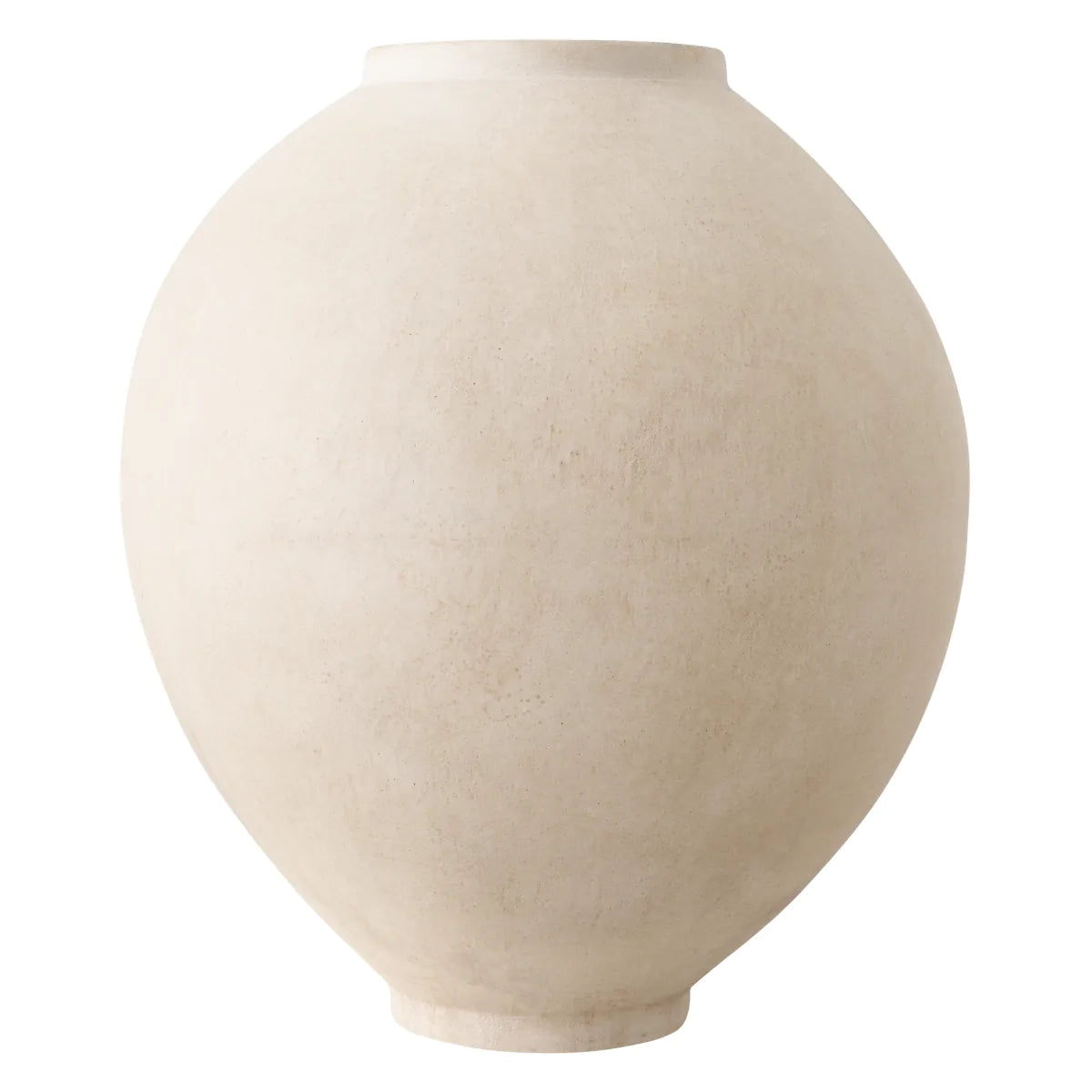 Moon Jar Vase | Oval Sand