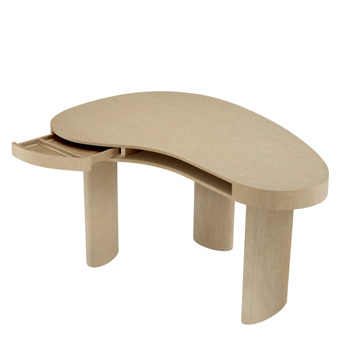 Vence Desk | Charcoal Oak