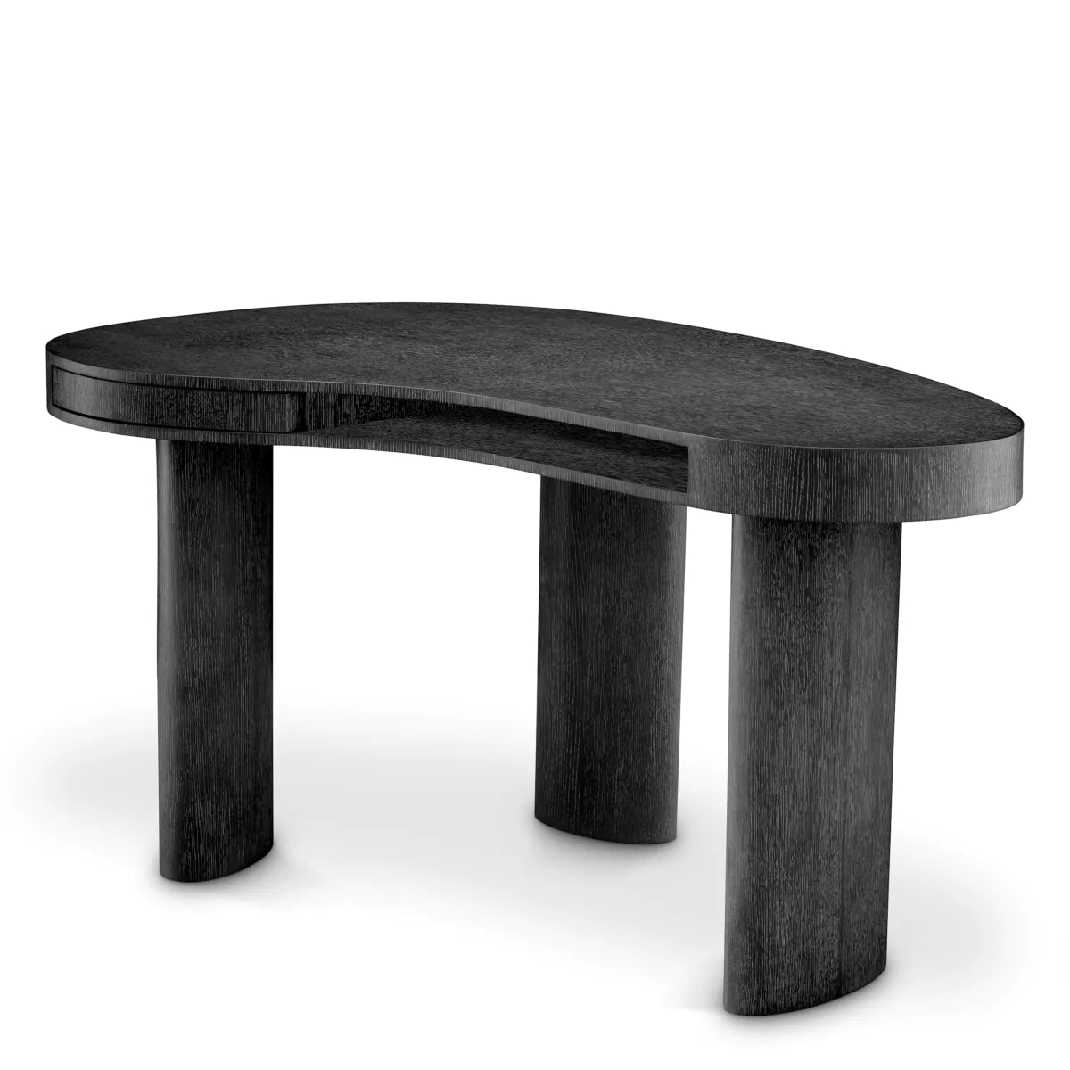 Vence Desk | Charcoal Oak