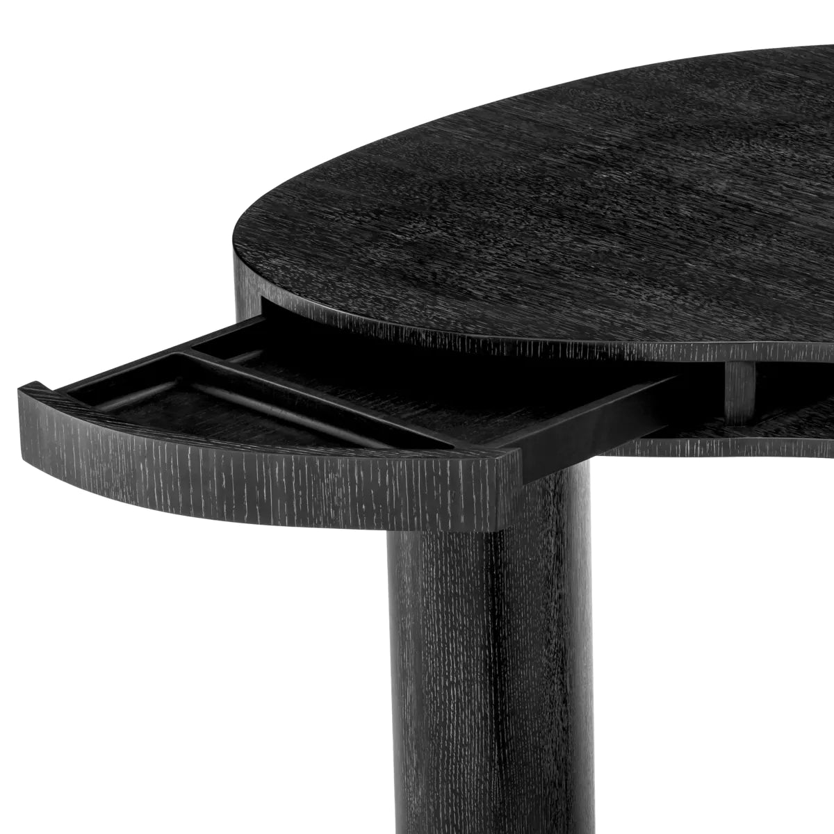 Vence Desk | Charcoal Oak