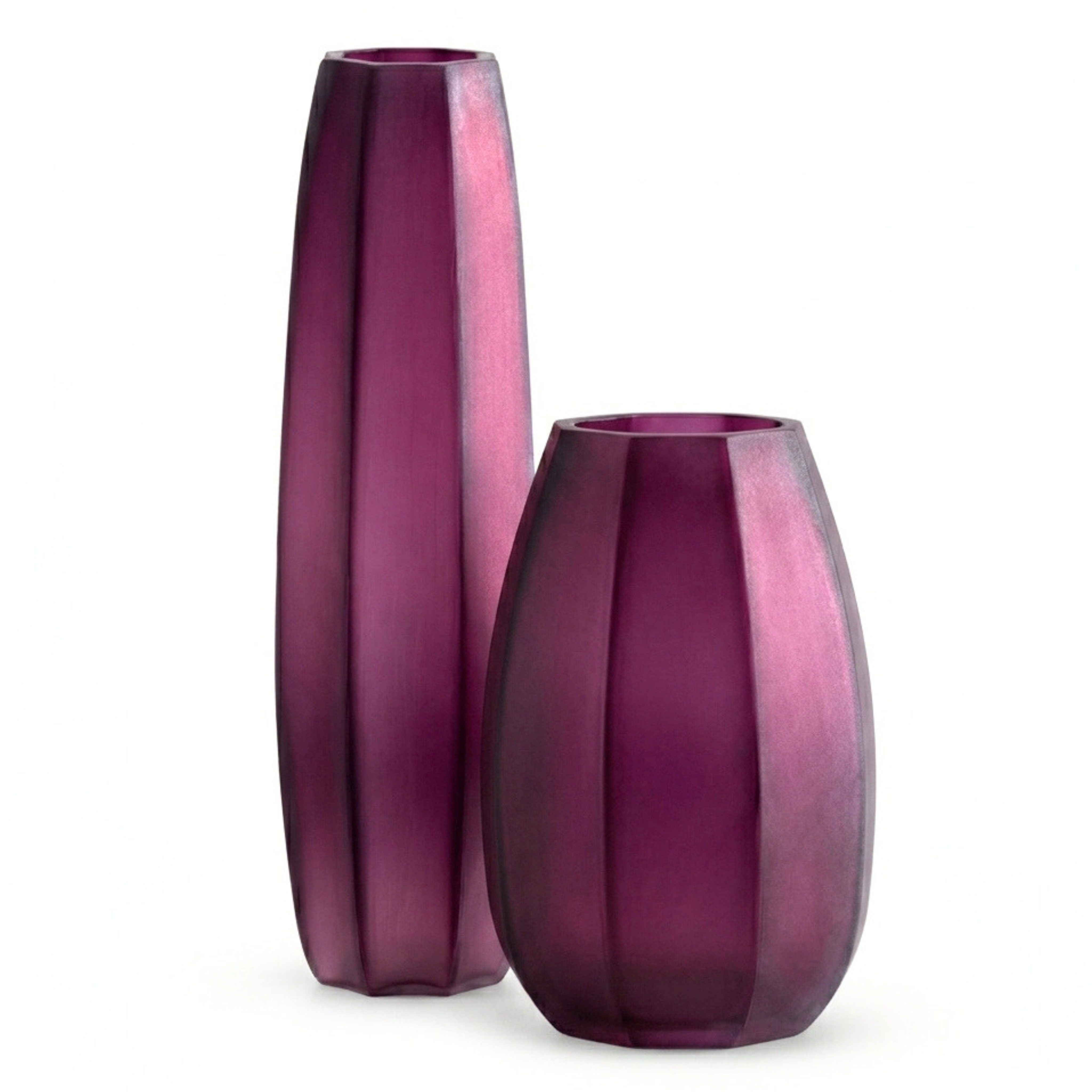 Tiara Hand Blown Glass Vase | Large