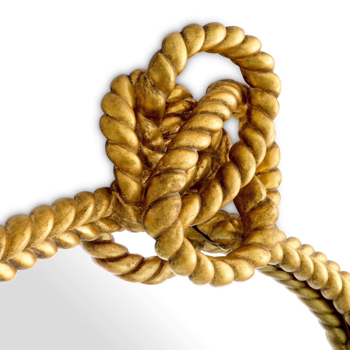 Vicenso Gilded Rope Mirror
