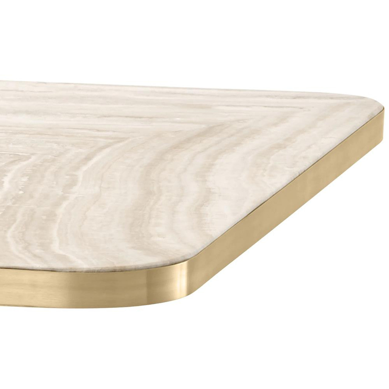 Alvoria Bistro Table | Travertine