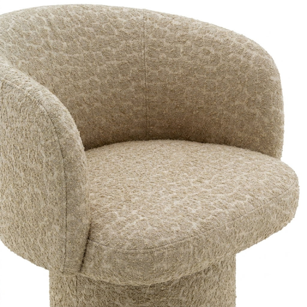 Marly Swivel Dining Chair | Jacquard
