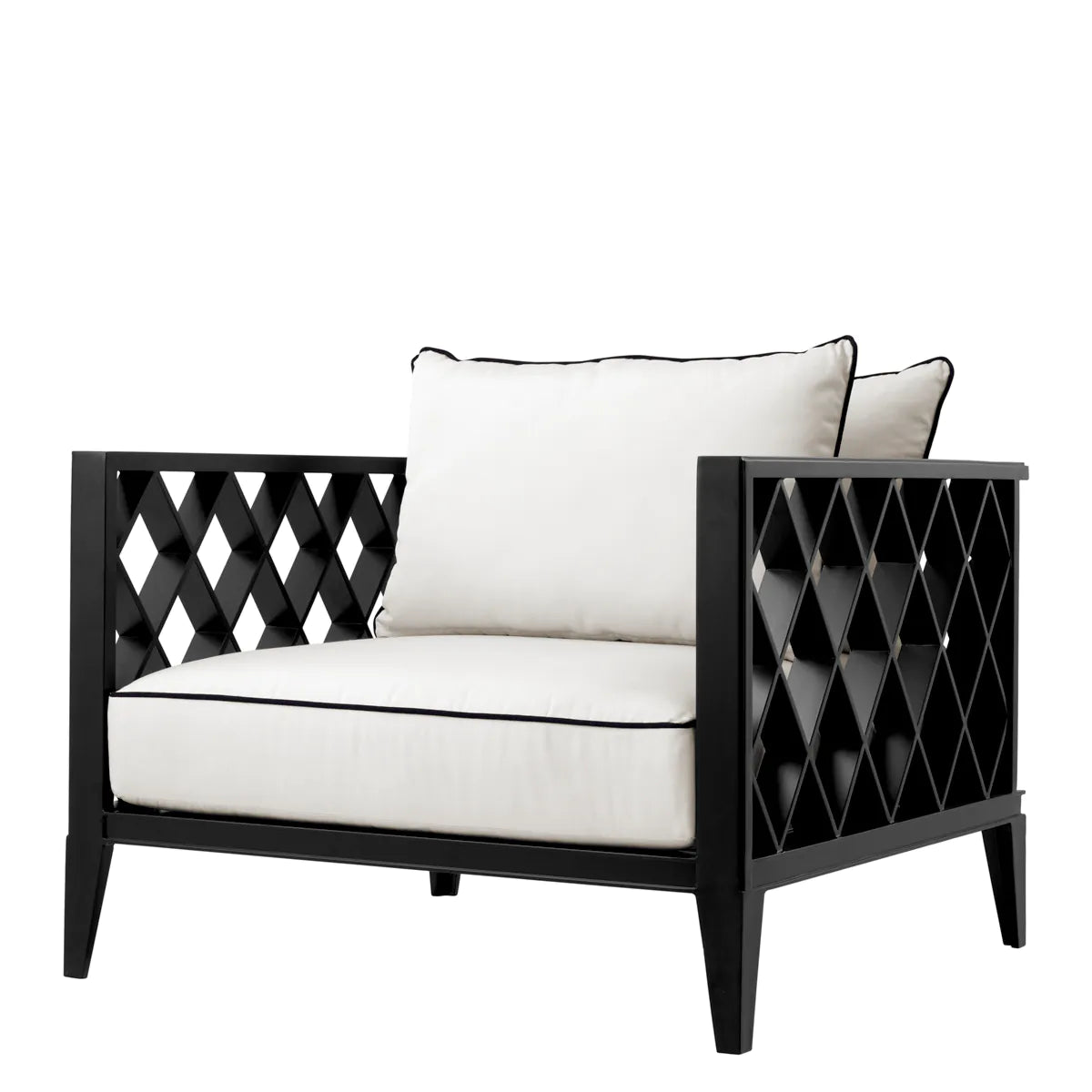 Ocean Club Outdoor Armchair | Black