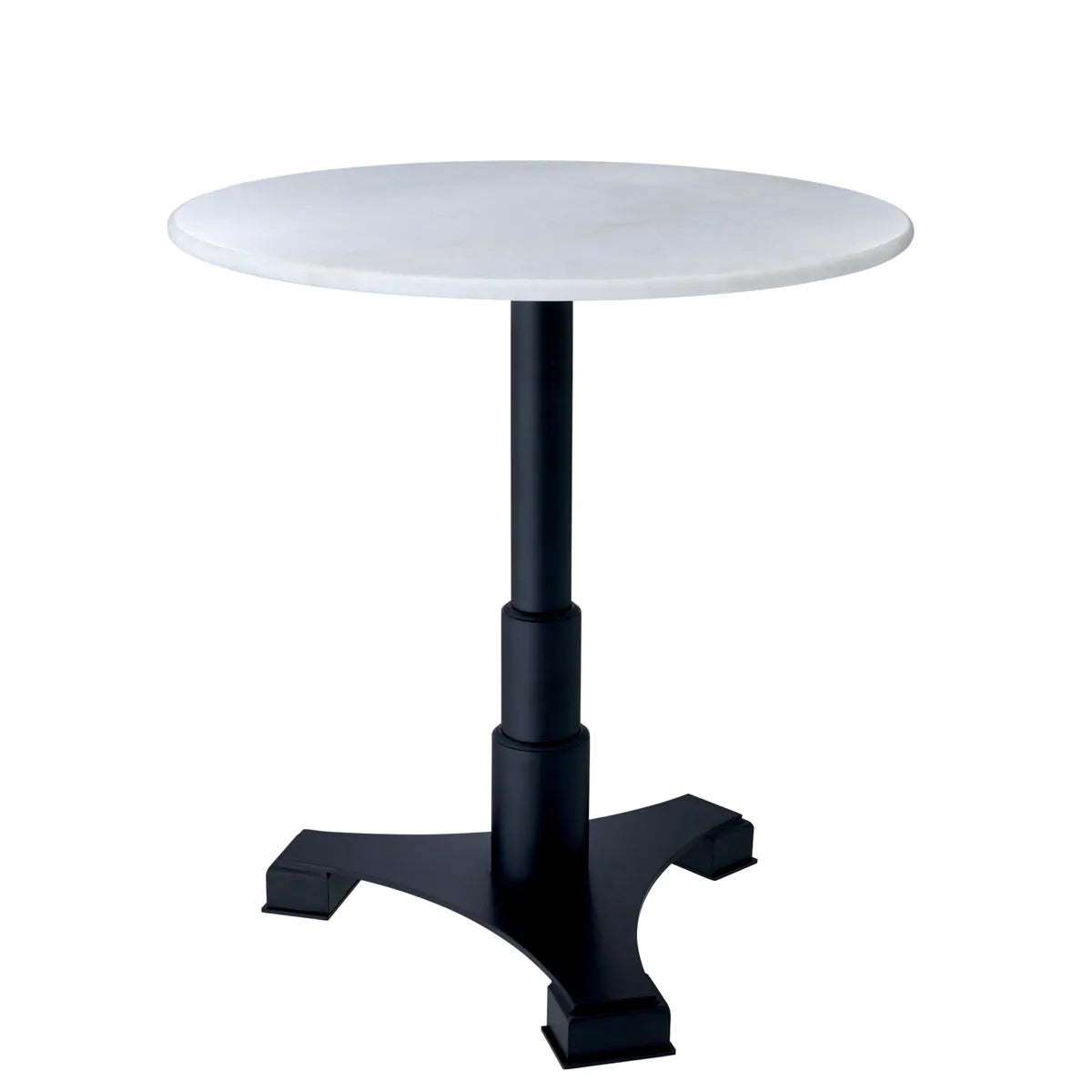 Mercier White Marble Bistro Table