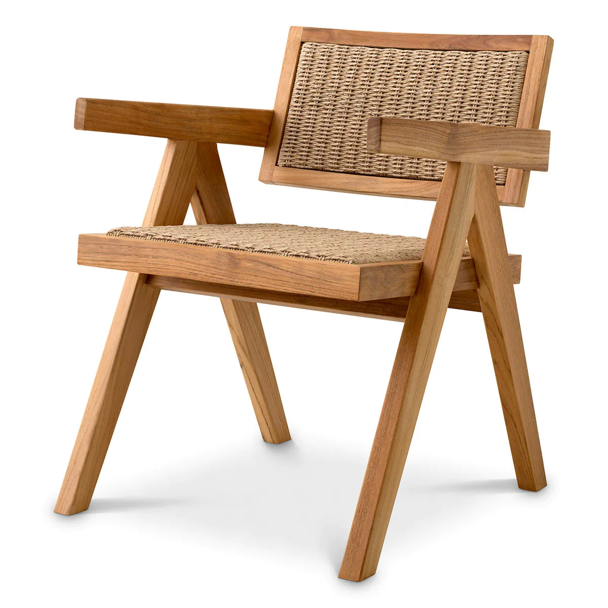 Kristo Outdoor Dining Chair | Natural Weave