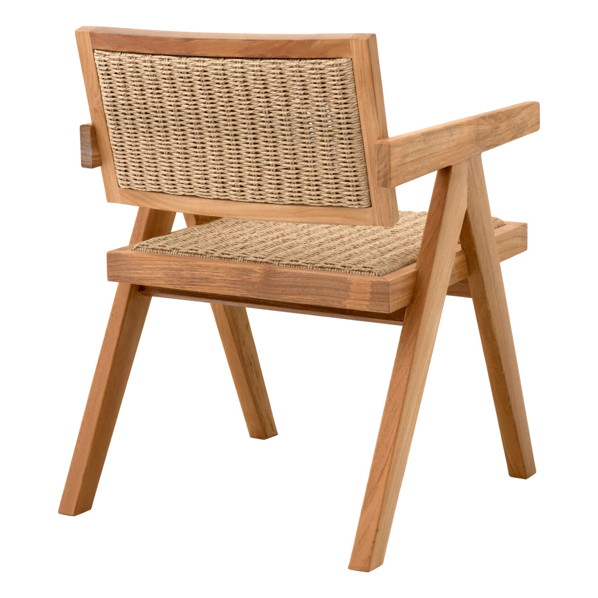 Kristo Outdoor Dining Chair | Natural Weave