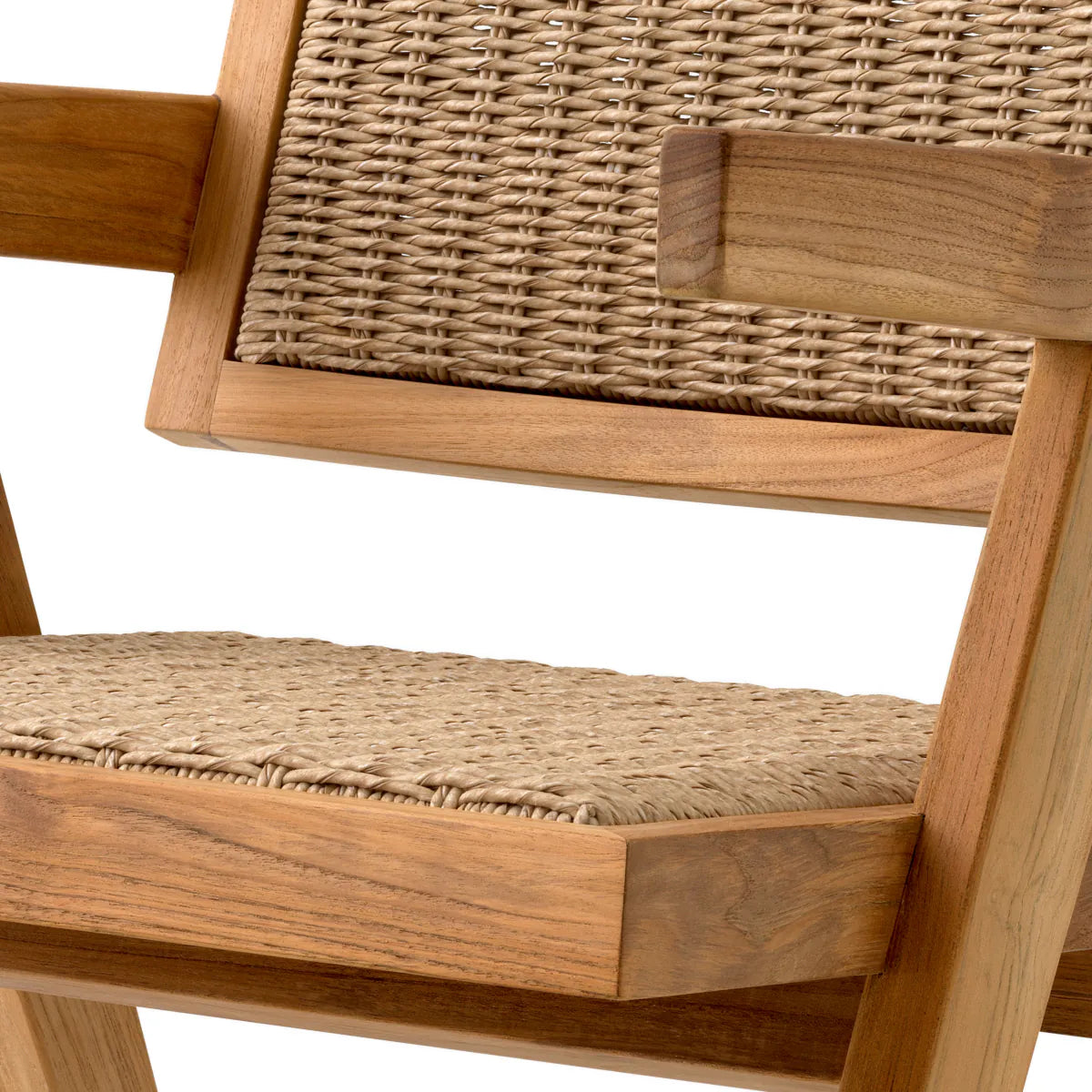 Kristo Outdoor Dining Chair | Natural Weave