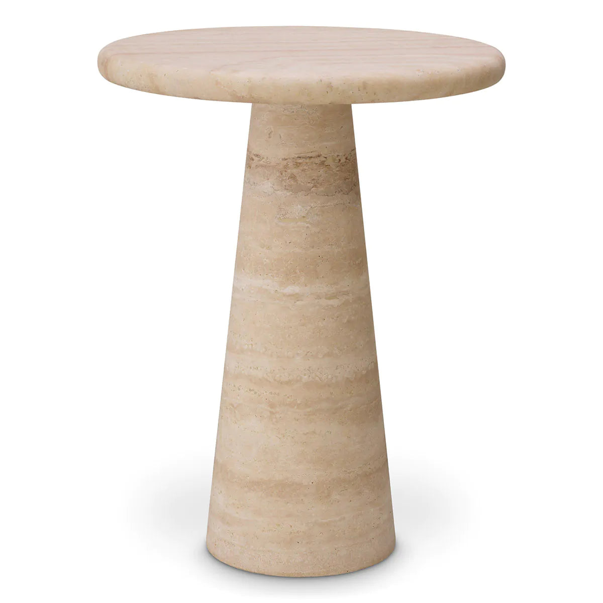 Adriana Travertine Side Tables