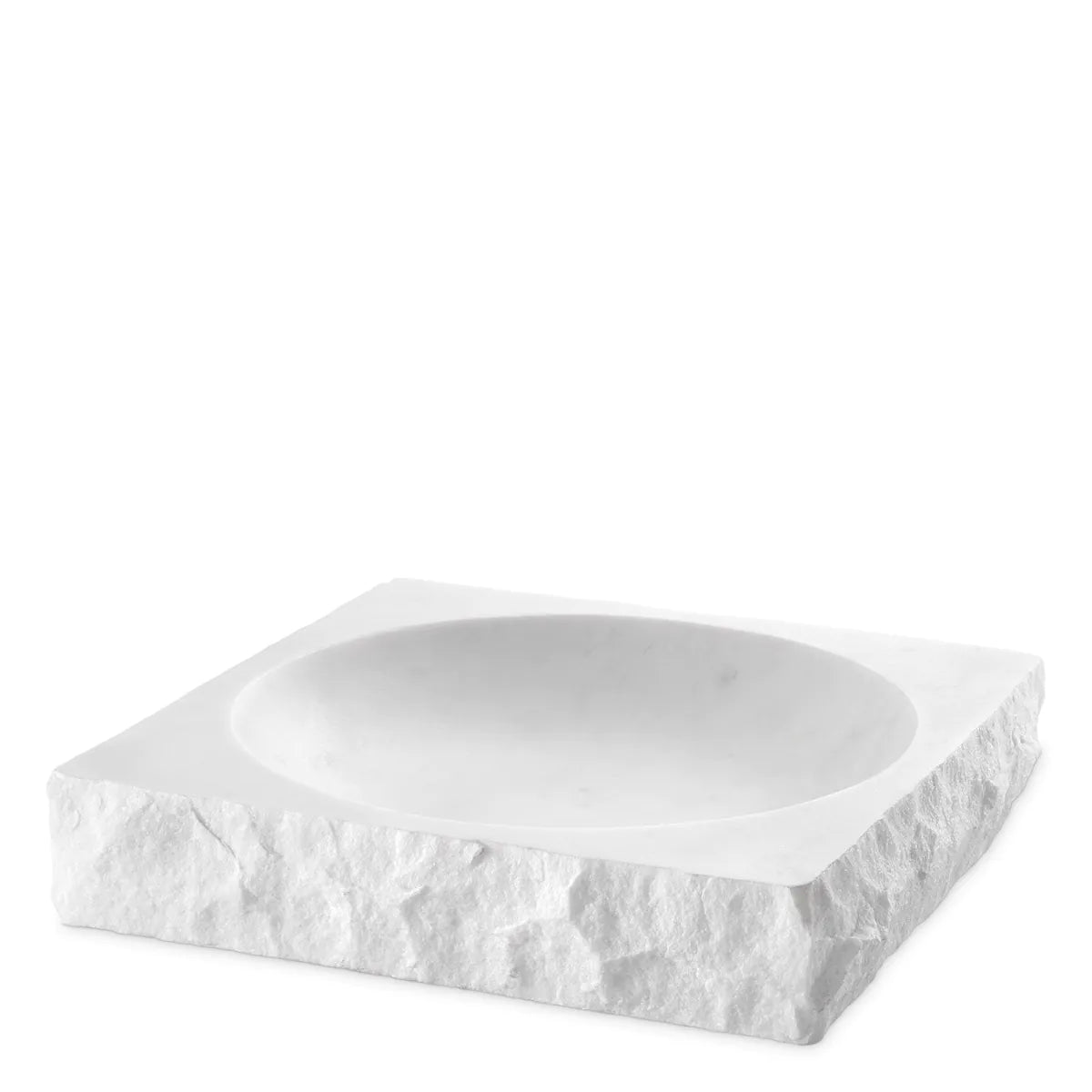 Luna Bowl | White Marble