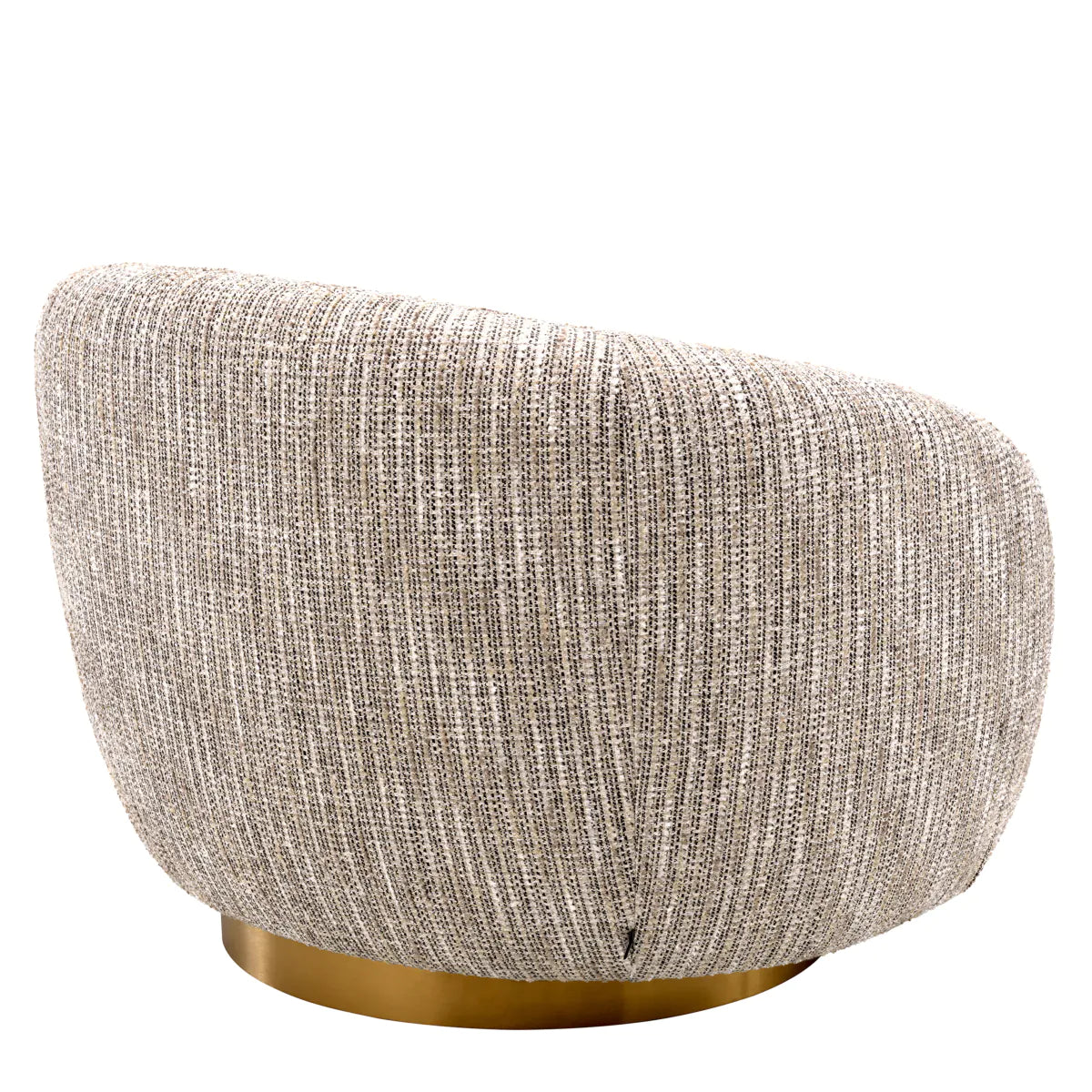 Brice Bouclé Swivel Chair