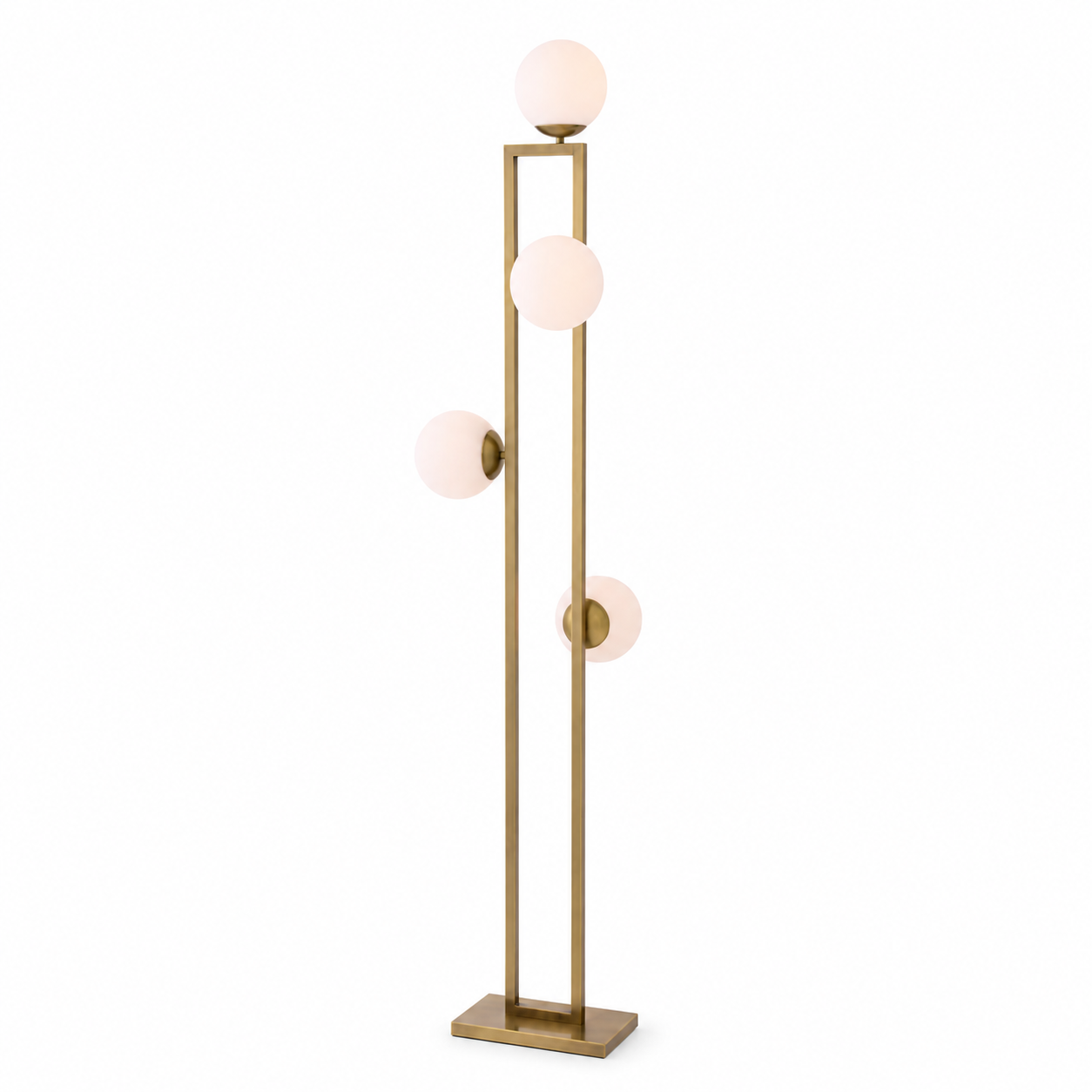 Pascal Floor Lamp | Brass