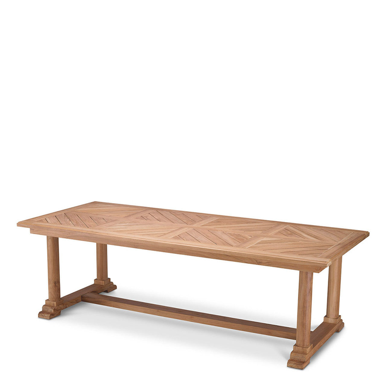 Bell Rive Outdoor Dining Table | Teak