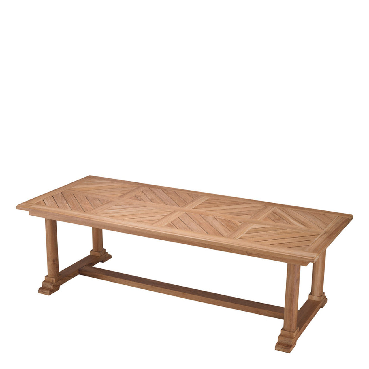 Bell Rive Outdoor Dining Table | Teak
