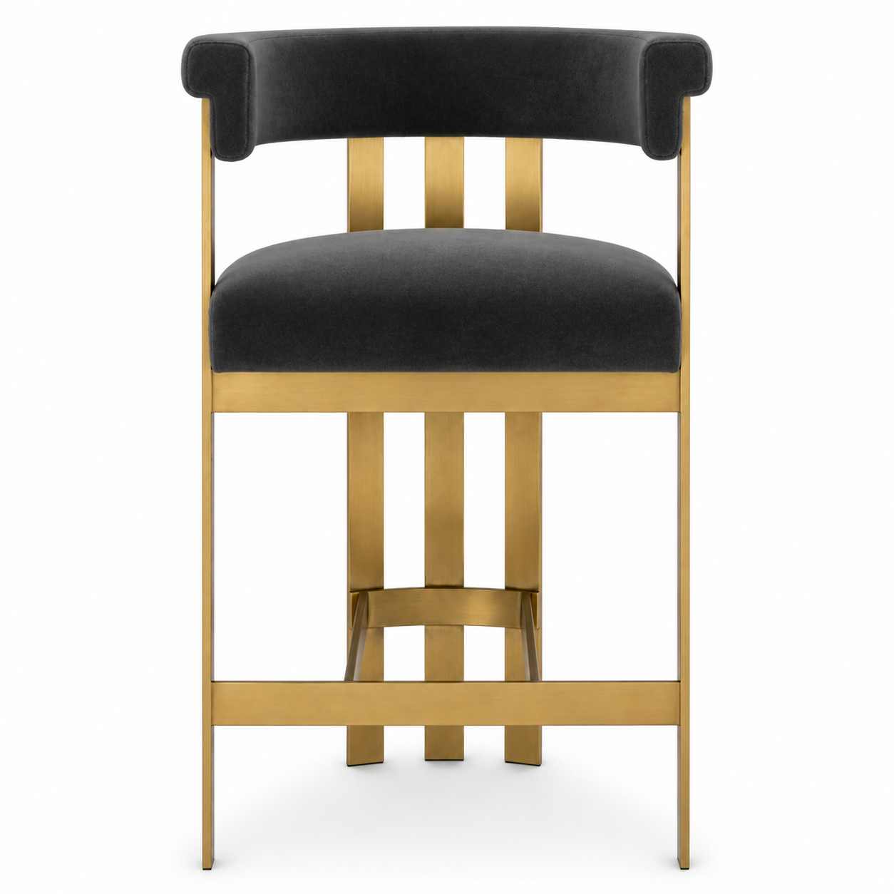 Clubhouse Counter Stool | Charcoal