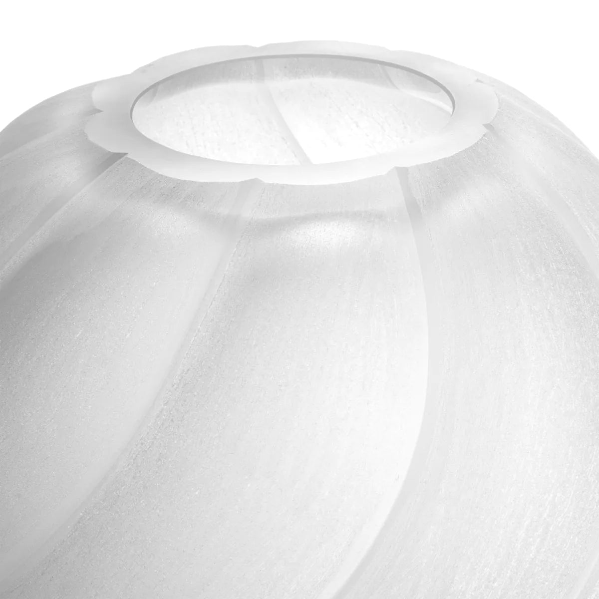 Giles Decorative Vase | White