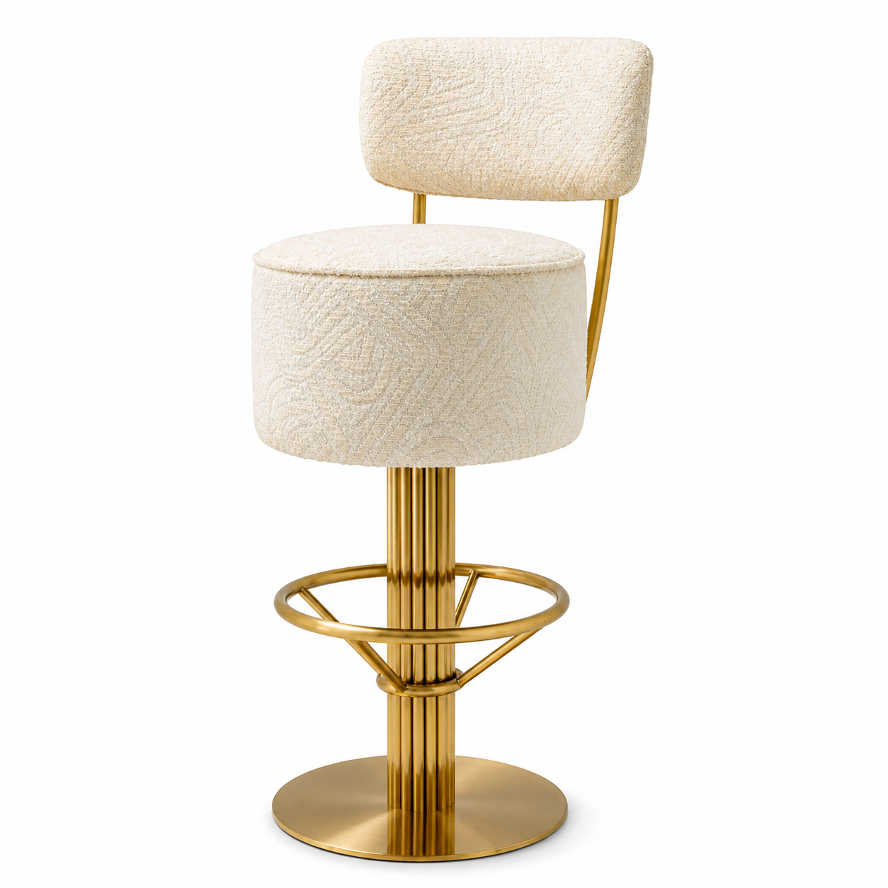 Carleton Bar Stool | Camari Cream