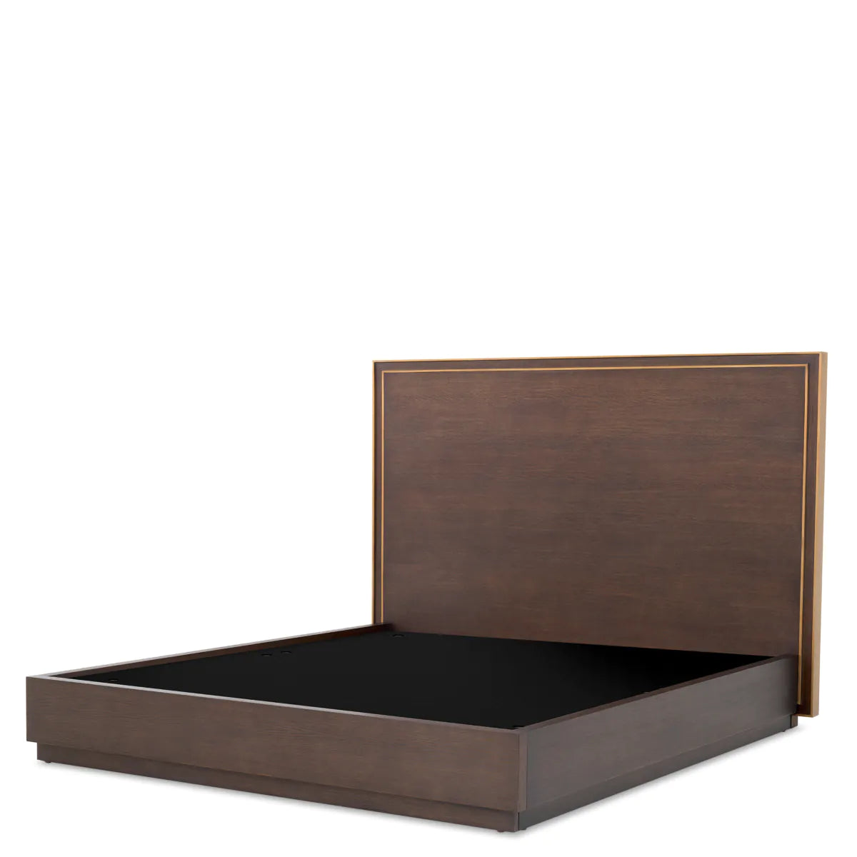 Camelot Brown Oak Bed