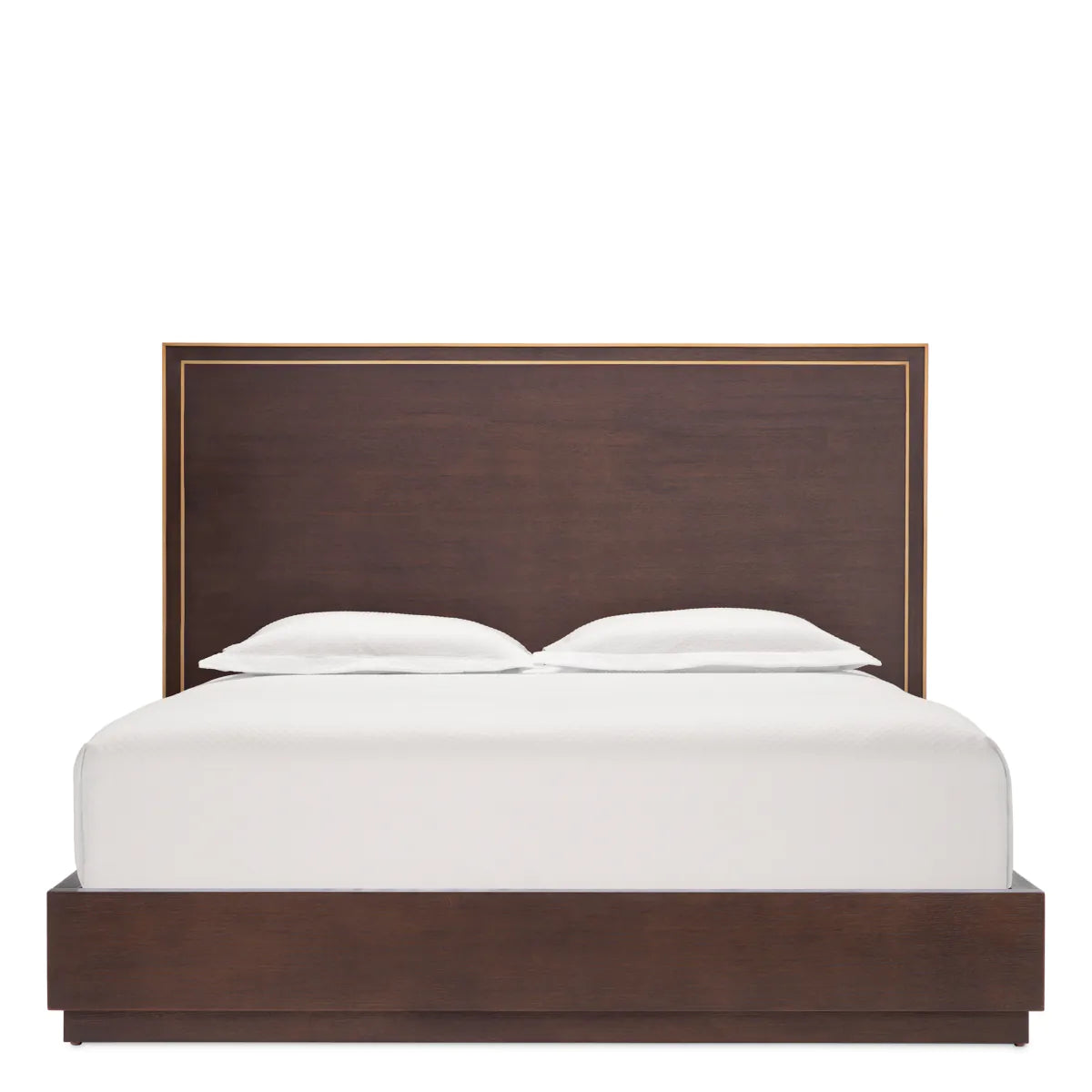 Camelot Brown Oak Bed