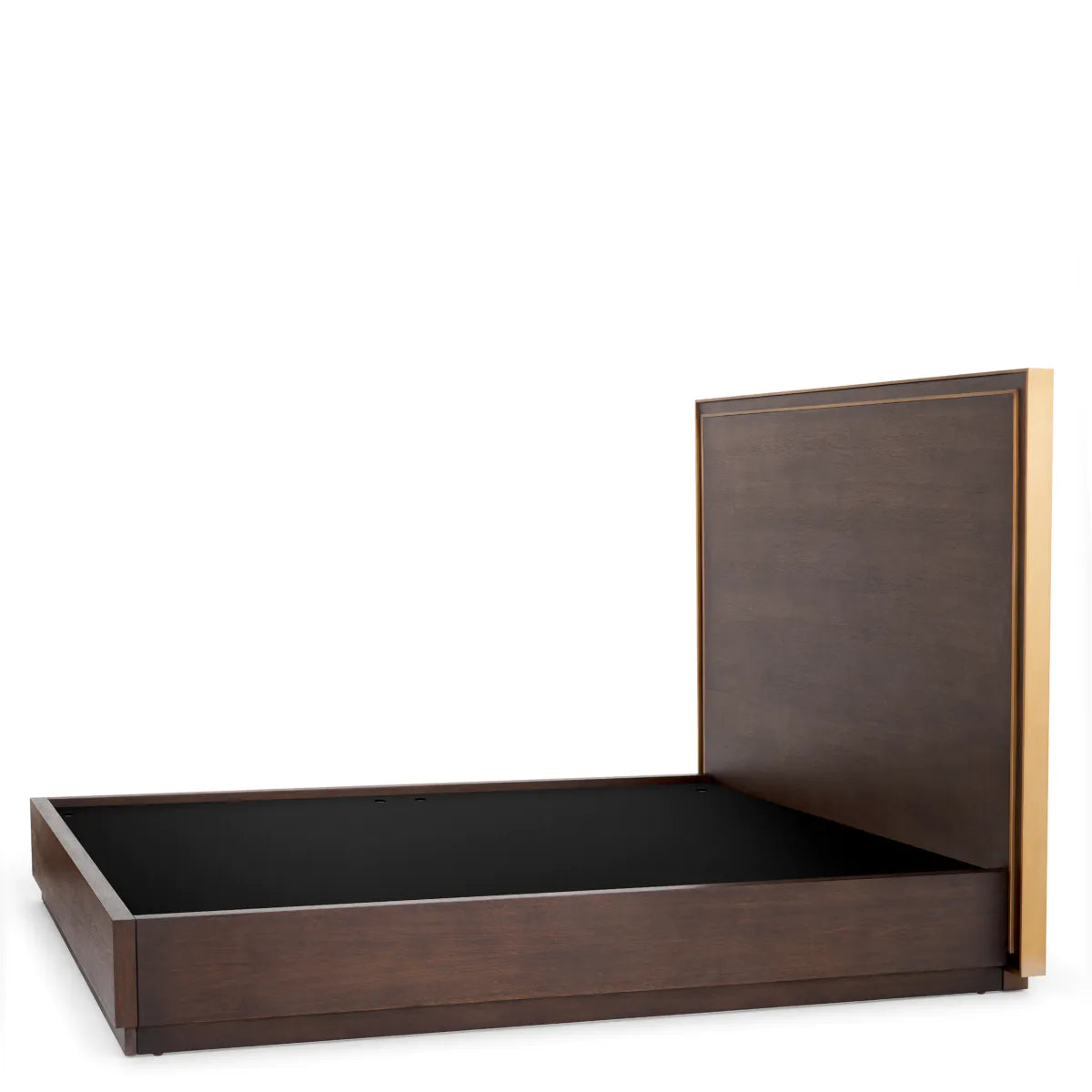 Camelot Brown Oak Bed