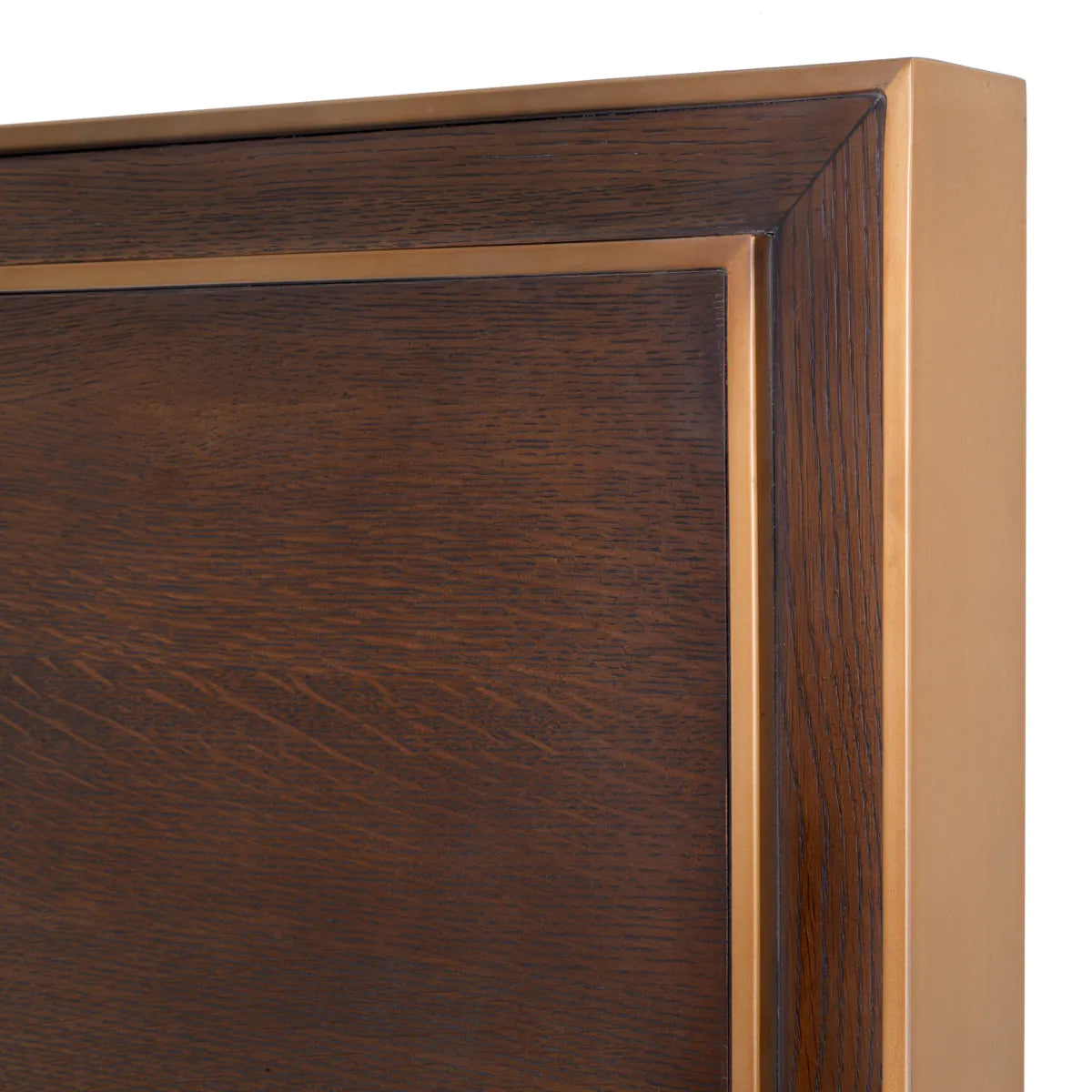 Camelot Brown Oak Bed