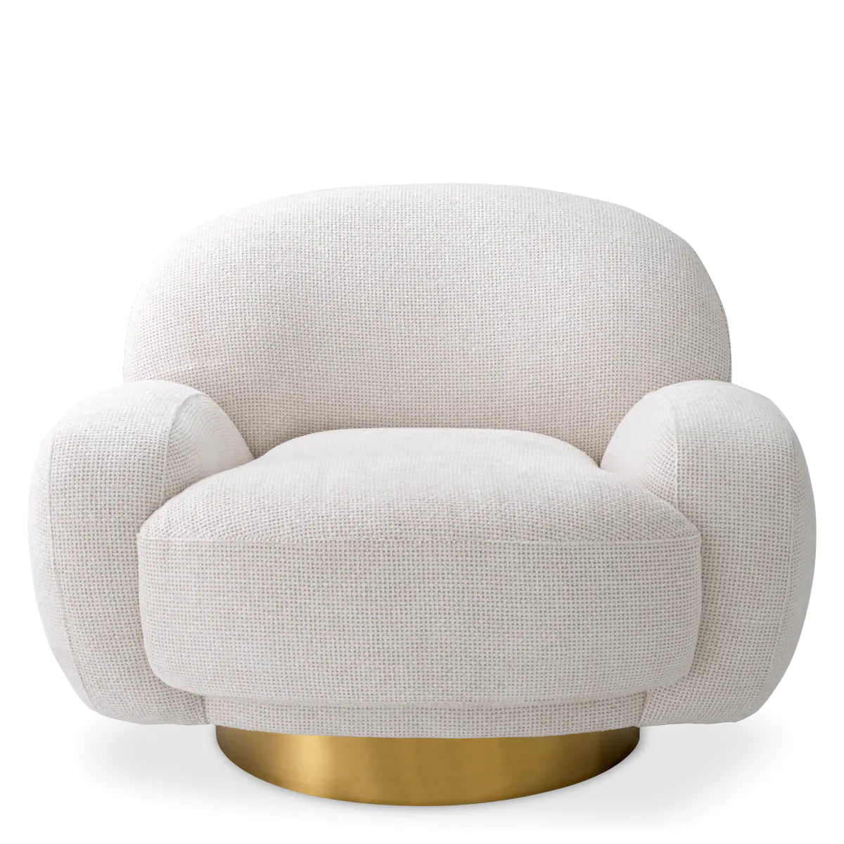Udine Swivel Chair | White
