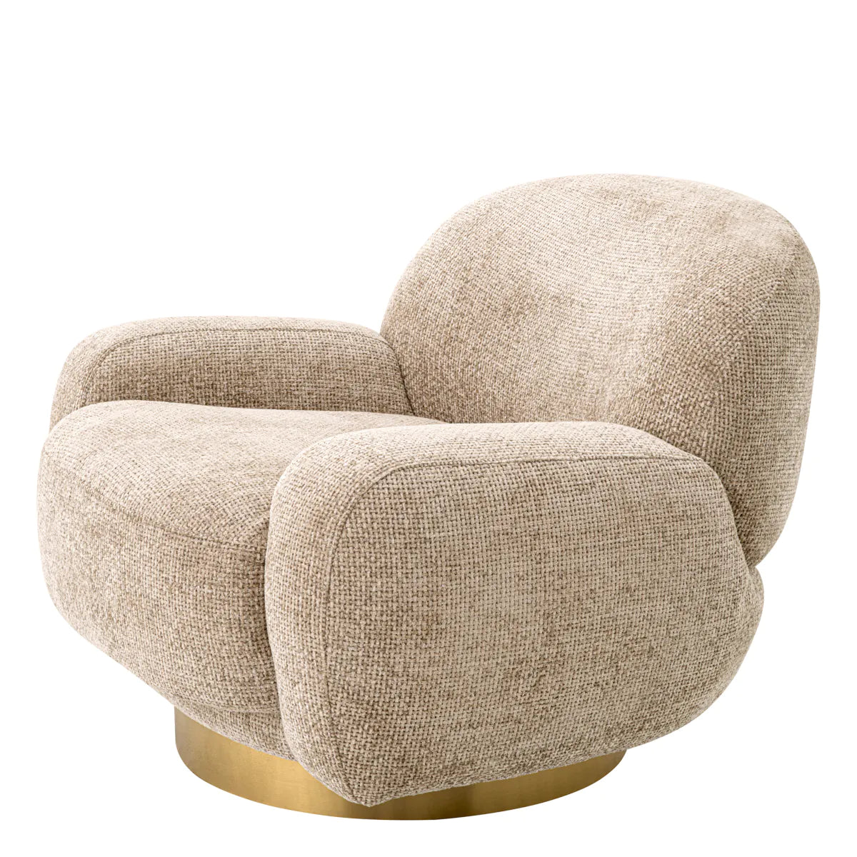 Udine Swivel Chair | Sand