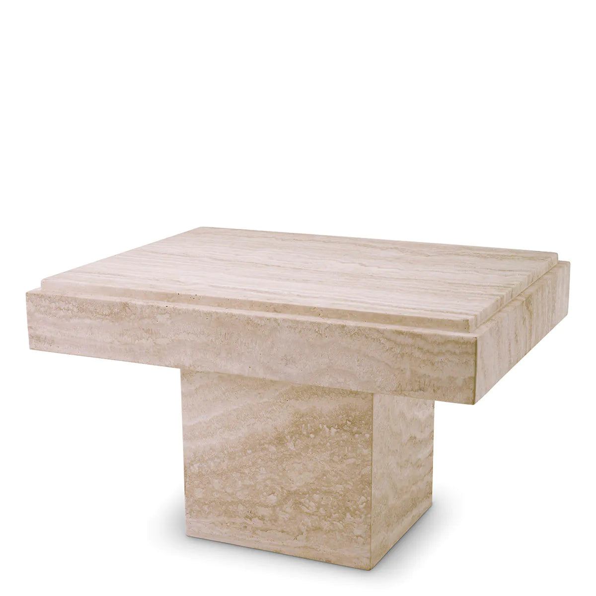 Sartoria Side Table | Cream Travertine