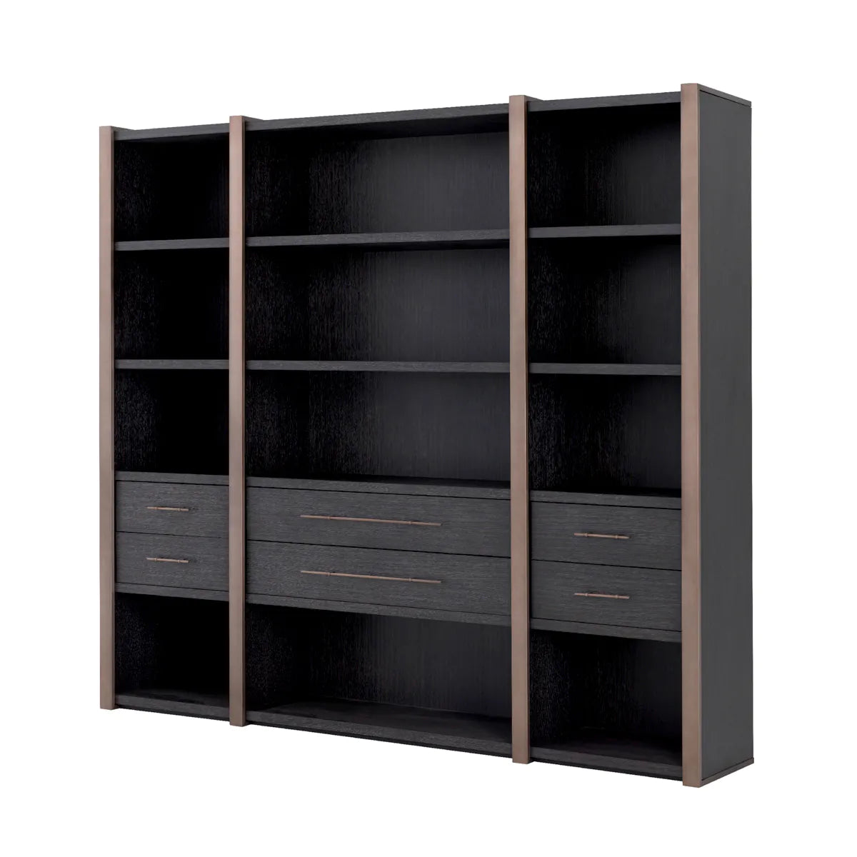 Canova Grey Oak Bookshelf