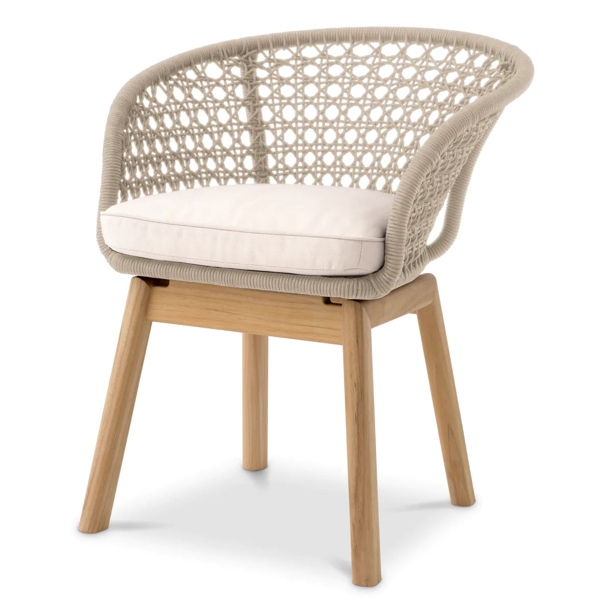 Trinity Outdoor Dining Chair | Cream