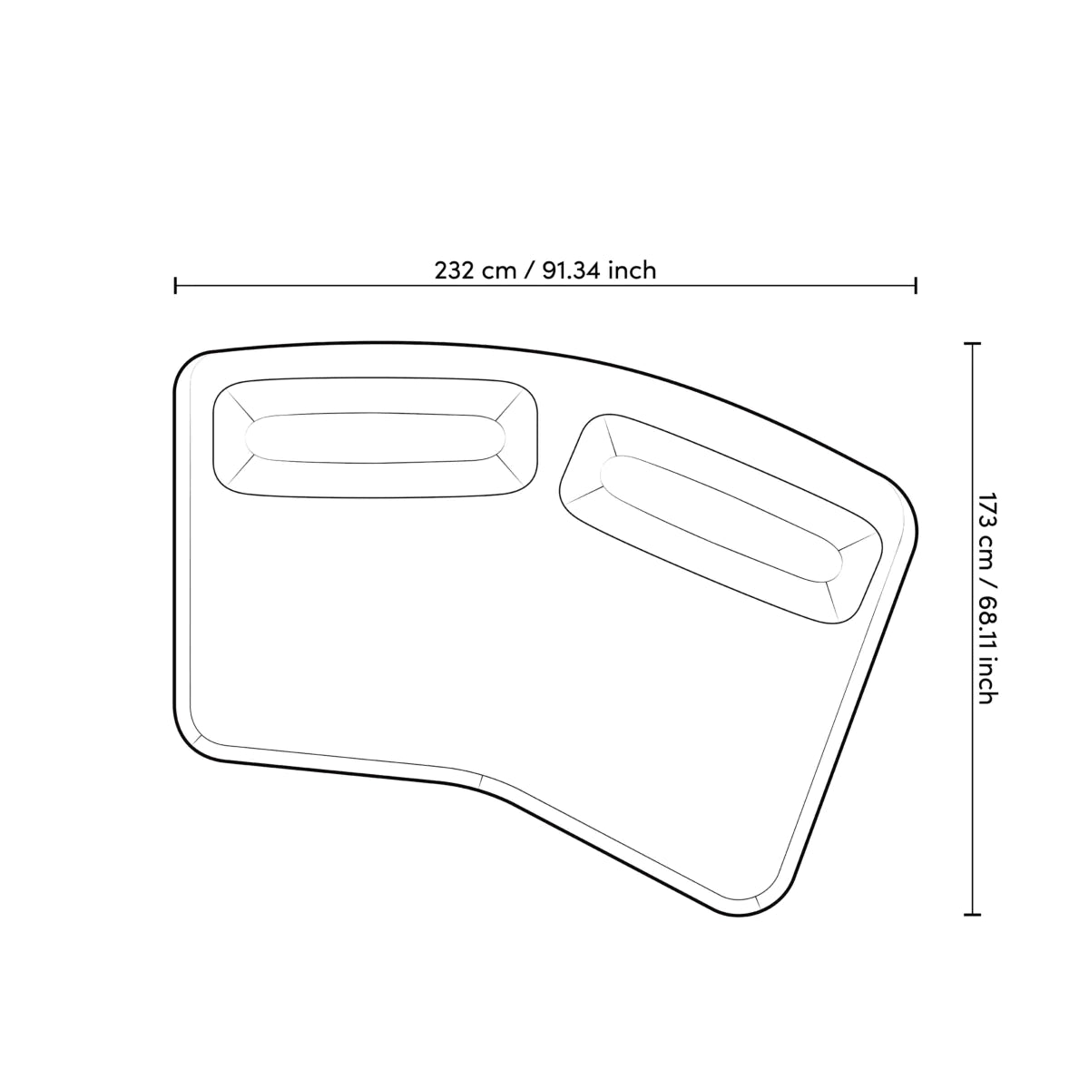 Residenza Sofa | Sand