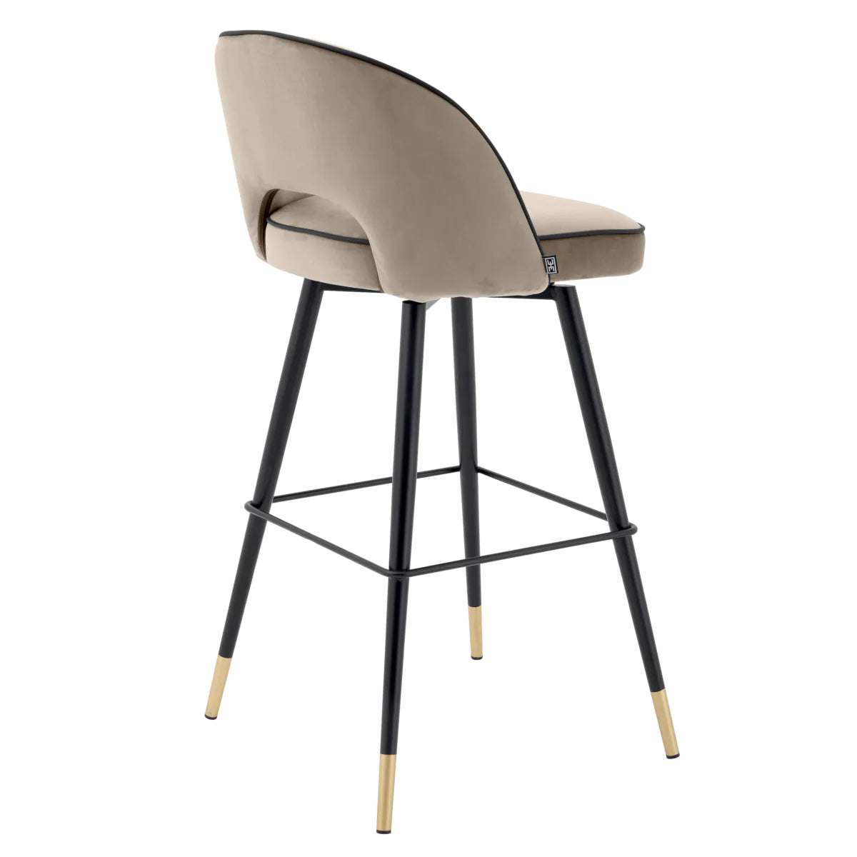 Cliff Bar & Counter Swivel Stool | Black