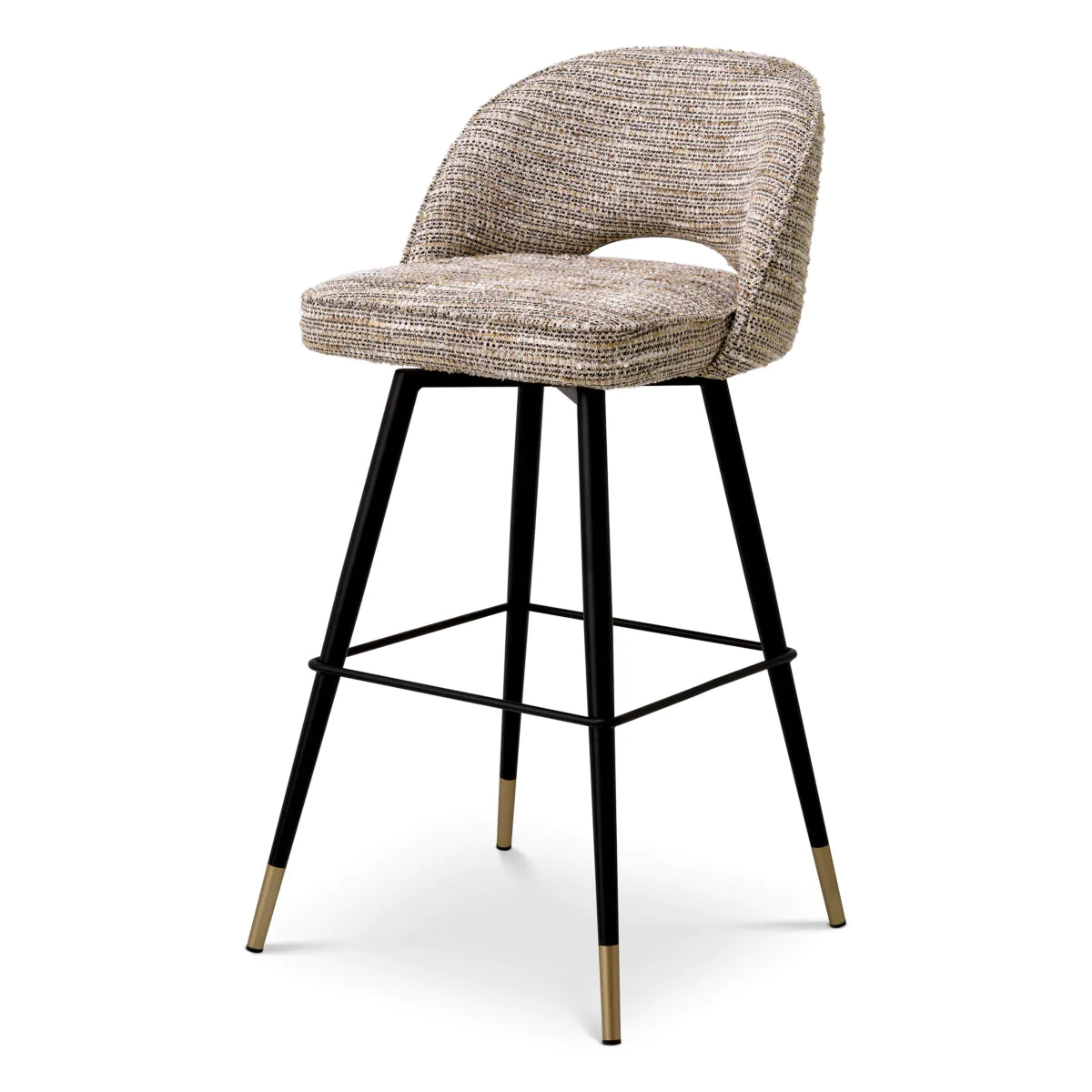 Cliff Bar & Counter Swivel Stool | Black
