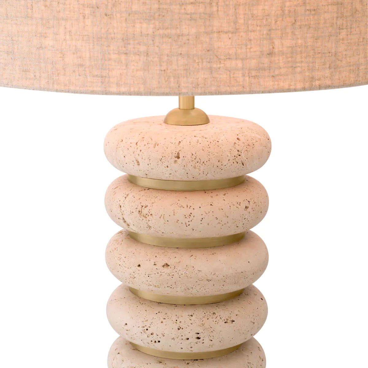 Baron Travertine Table Lamp