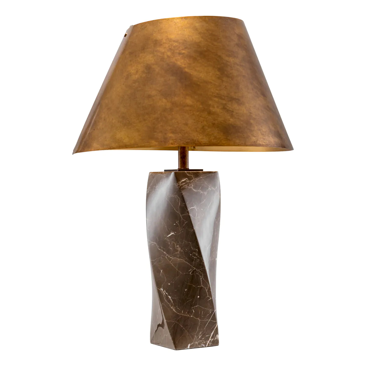 Camelia Ebony Marble Table Lamp